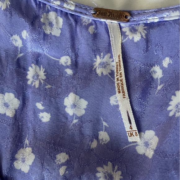 Free People Light Purple Floral Dress - Picture 3 of 4